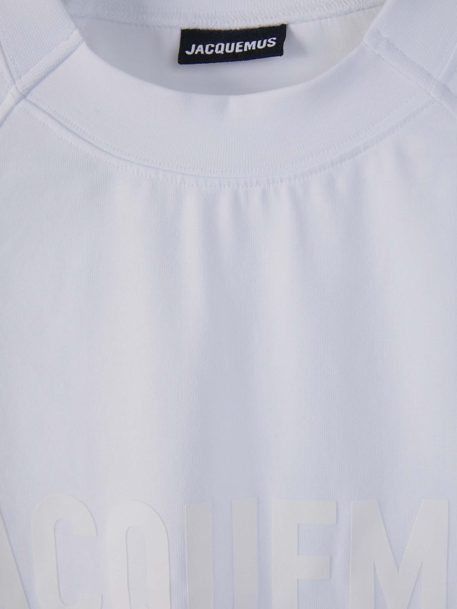 Jacquemus Camiseta Algodón Logo color Blanco sku 553-003631 00 - Foto 3