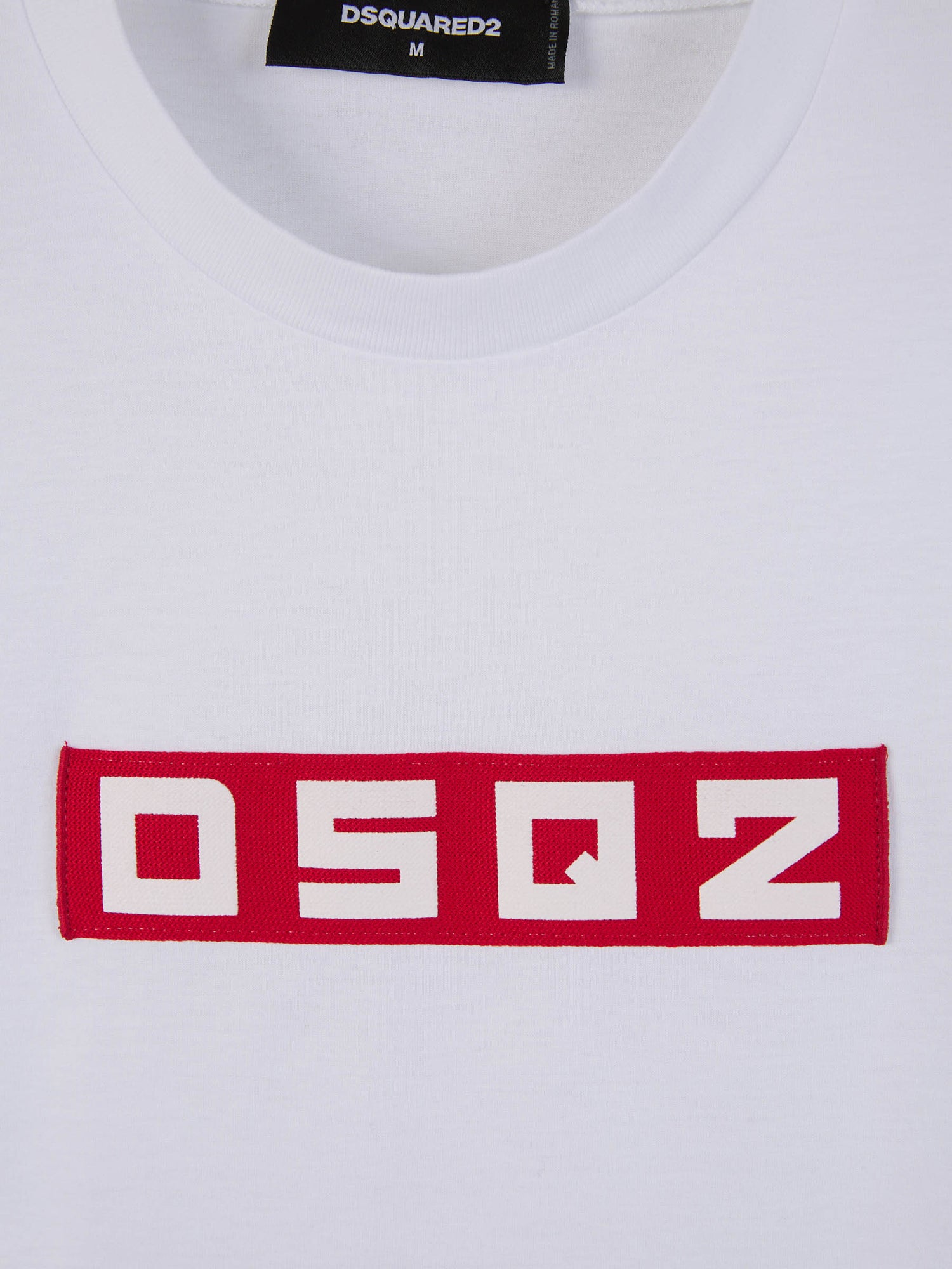 Dsquared2 Camiseta Parche Algodón color Blanco sku 553-003649 01 - Foto 4