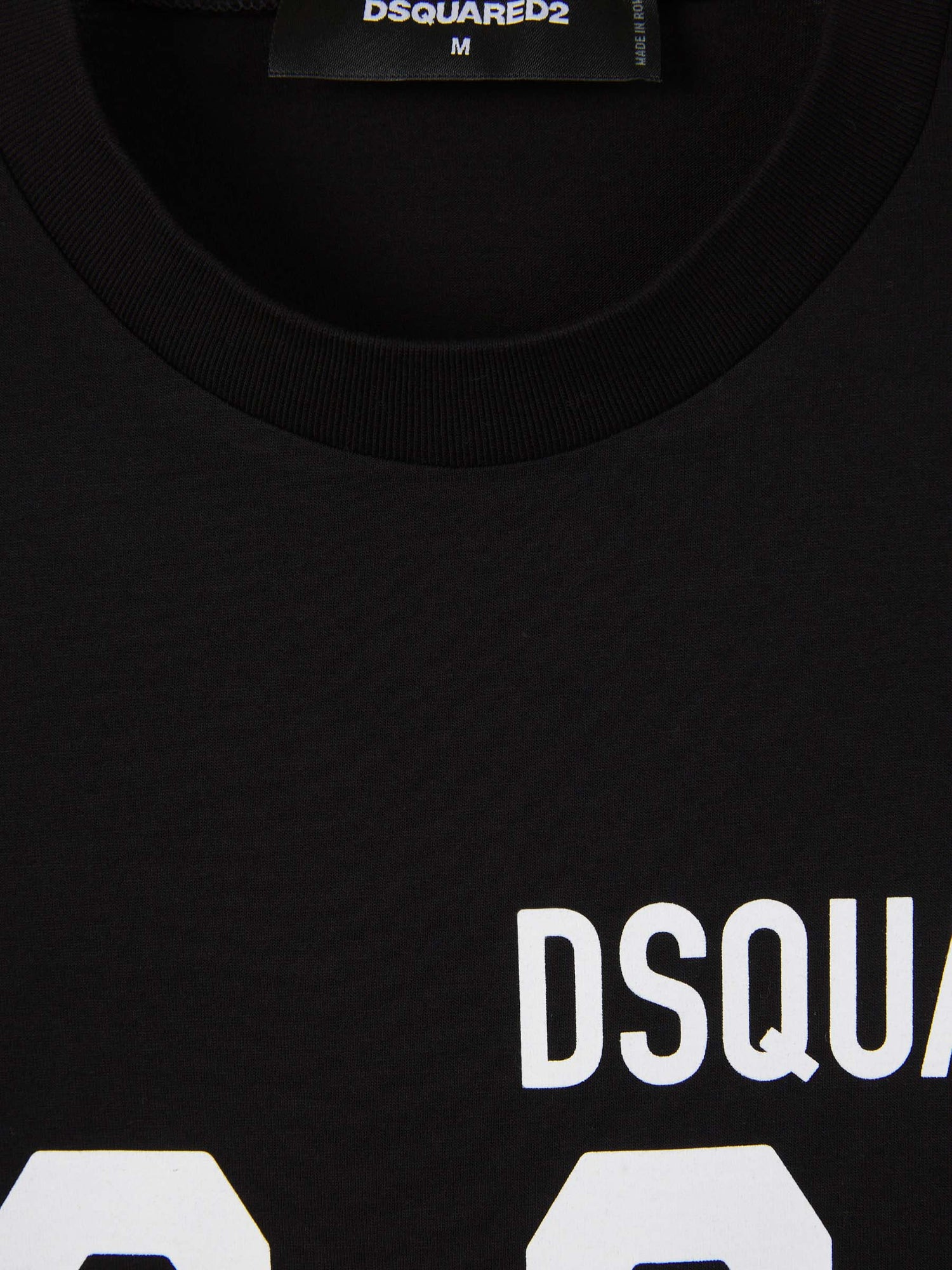 Dsquared2 Camiseta Icon Algodón color Negro sku 553-003655 01 - Foto 4