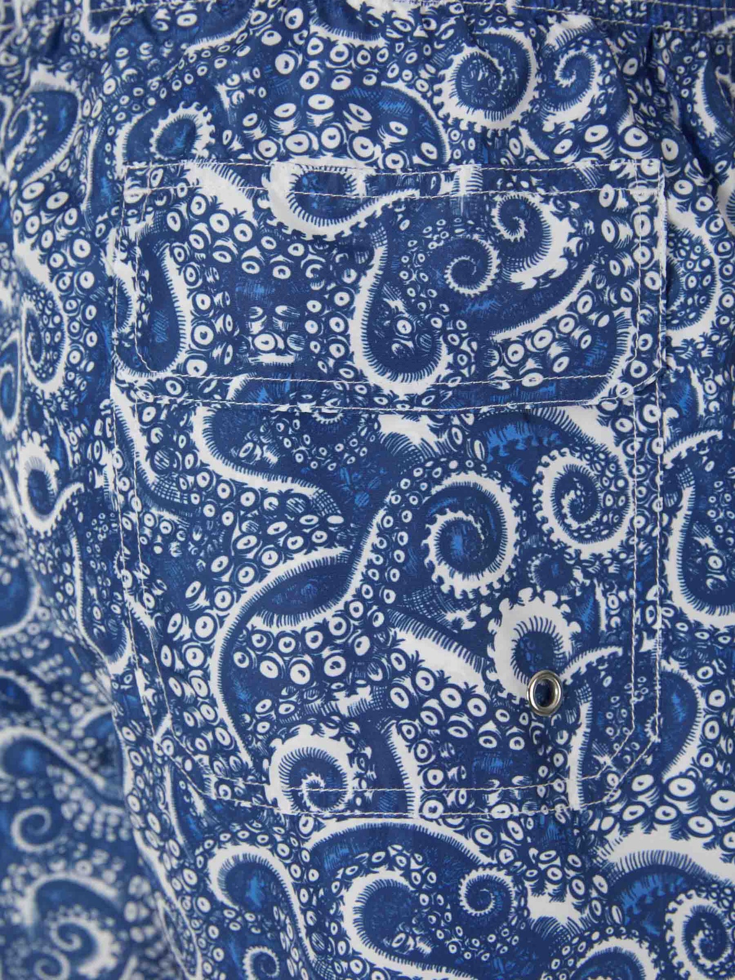 Paisley Motif Swim Shorts