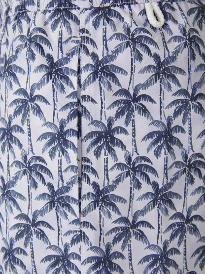 Palm Trees Motif Swimsuit