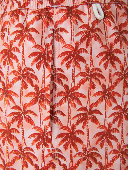 Palm Trees Motif Swimsuit