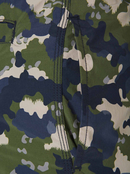 Military Motif Swim Shorts