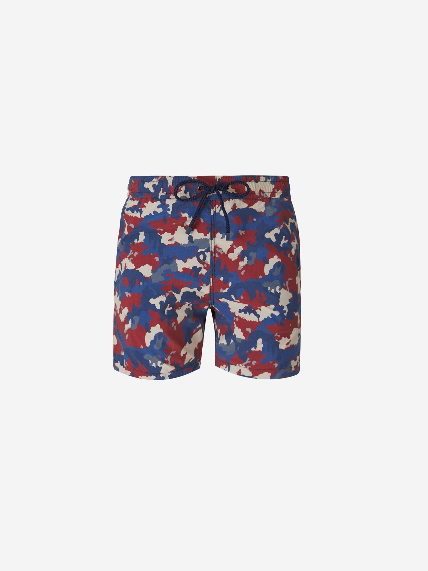 Military Motif Swim Shorts