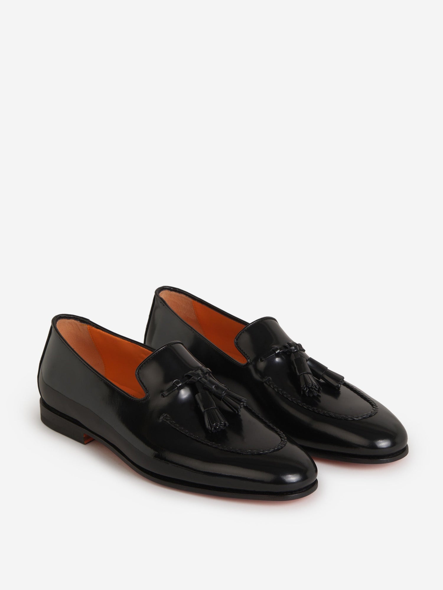 Leather Tassel Loafers