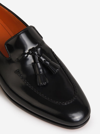 Leather Tassel Loafers