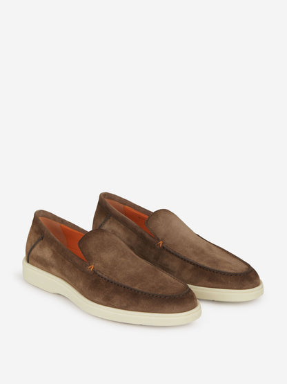 Suede Leather Loafers