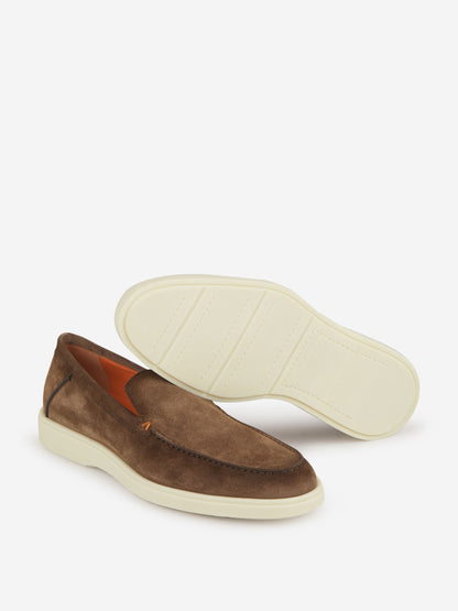 Suede Leather Loafers