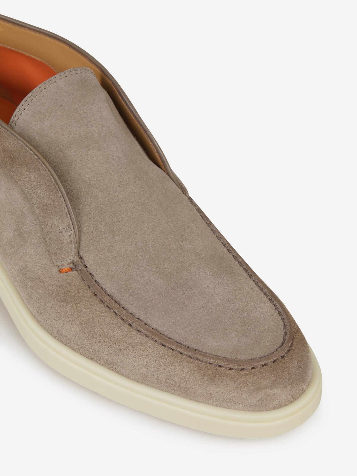 High Suede Leather Loafers