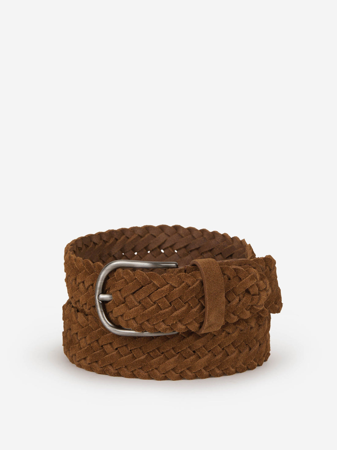 BRAIDED LEATHER BELT