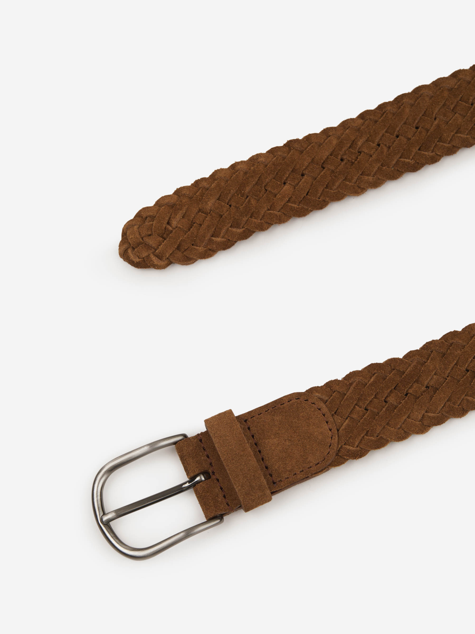 BRAIDED LEATHER BELT