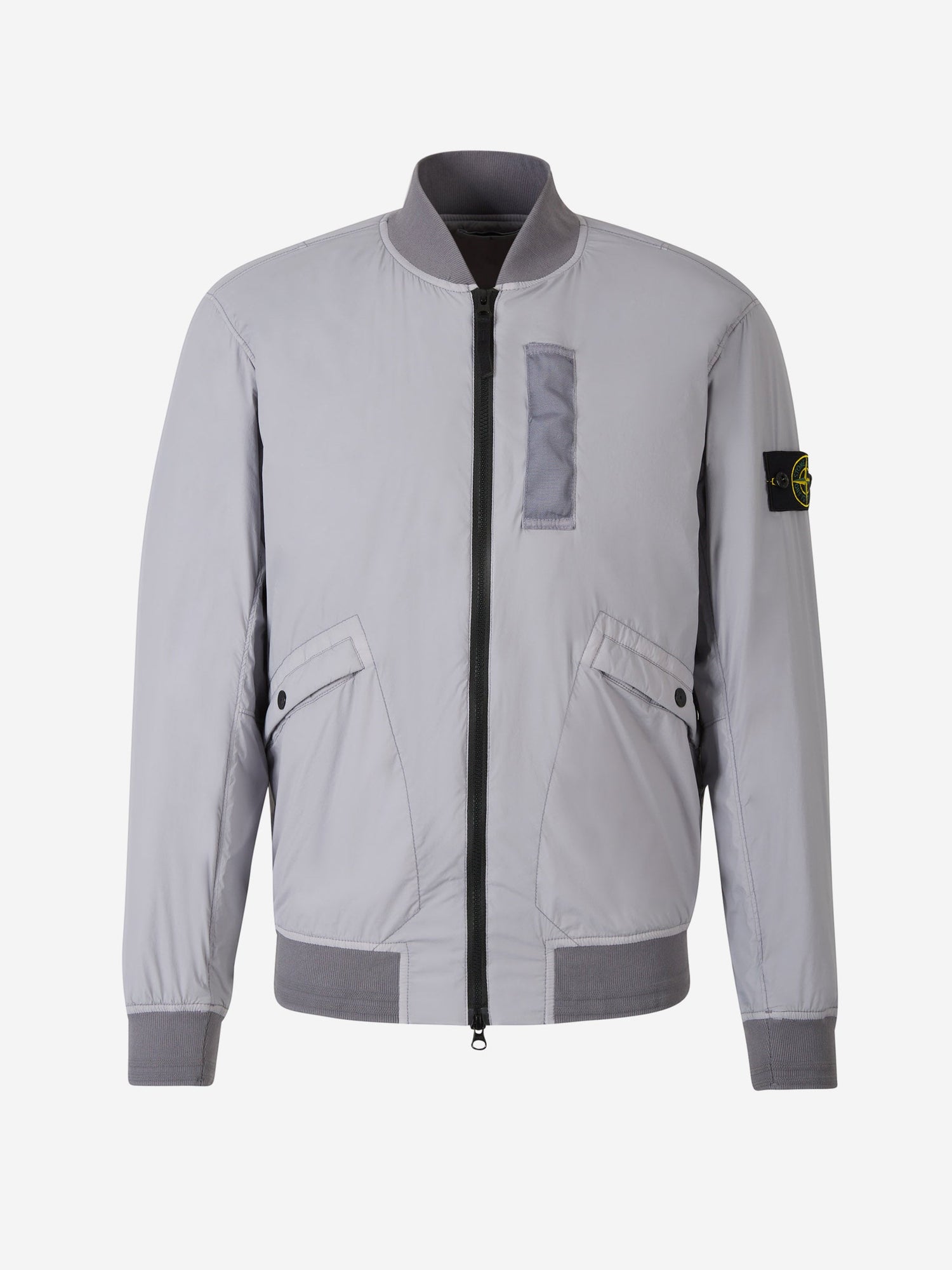 Stone Island Chaqueta Técnica Bomber color Gris Claro sku 512-002220 02 - Foto 1