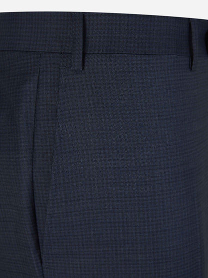 Wool Checked Suit