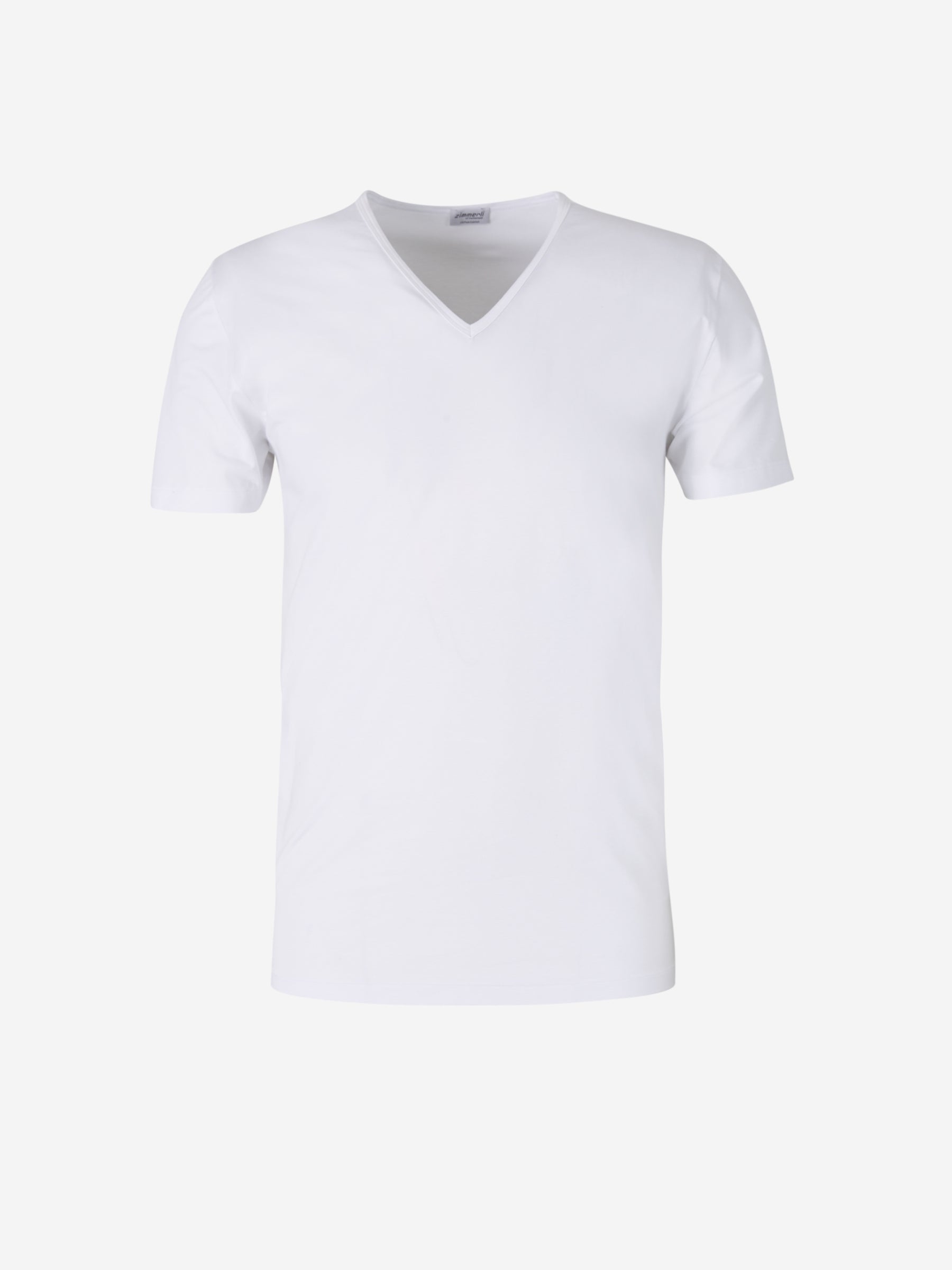 Zimmerli Camiseta Cuello Pico color Blanco sku 653-000060 01 - Foto 1