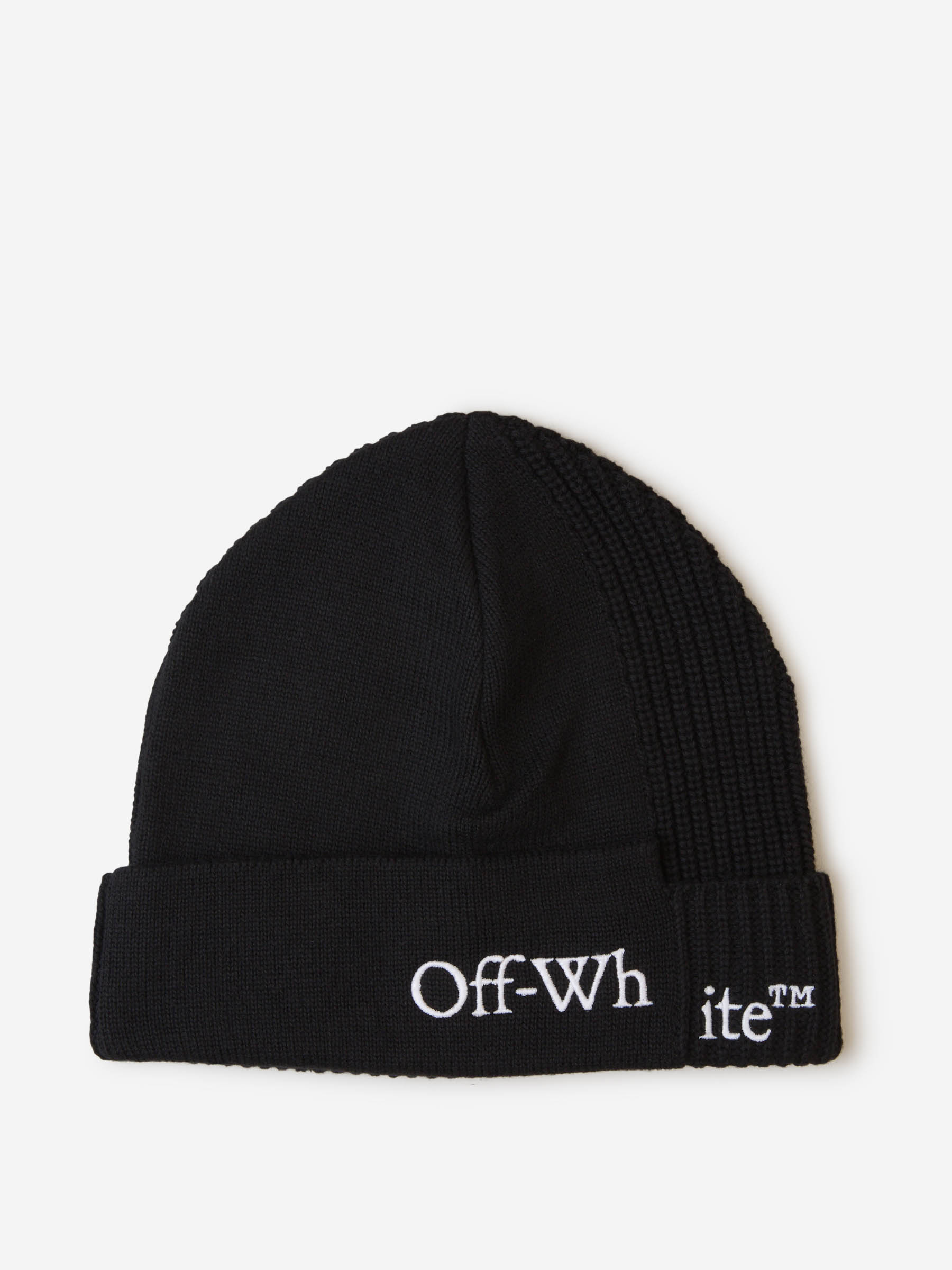 Off-White Gorro Logo Bordado color Negro sku 695-001326 01 - Foto 1