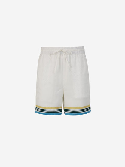 Casa Way Silk Bermuda Shorts