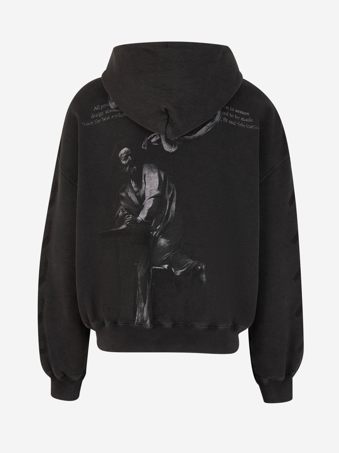 Printed Hood Sweatshirt