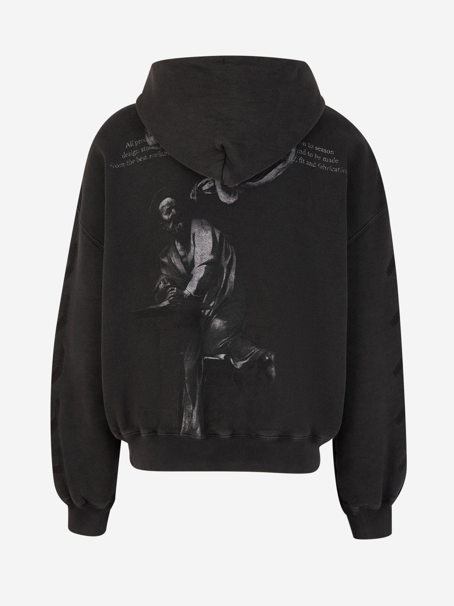 Printed Hood Sweatshirt