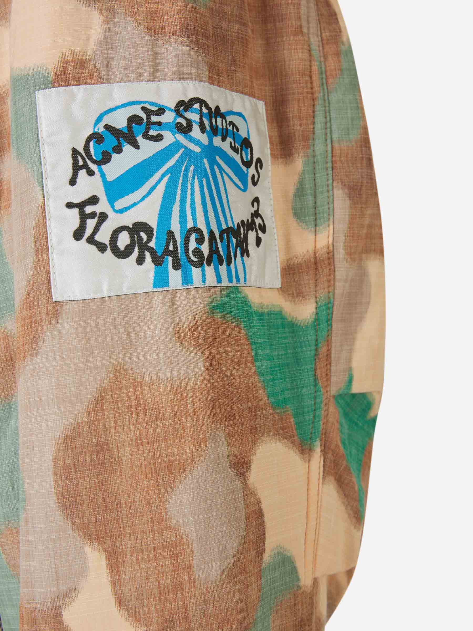 Camouflage Bomber Jacket