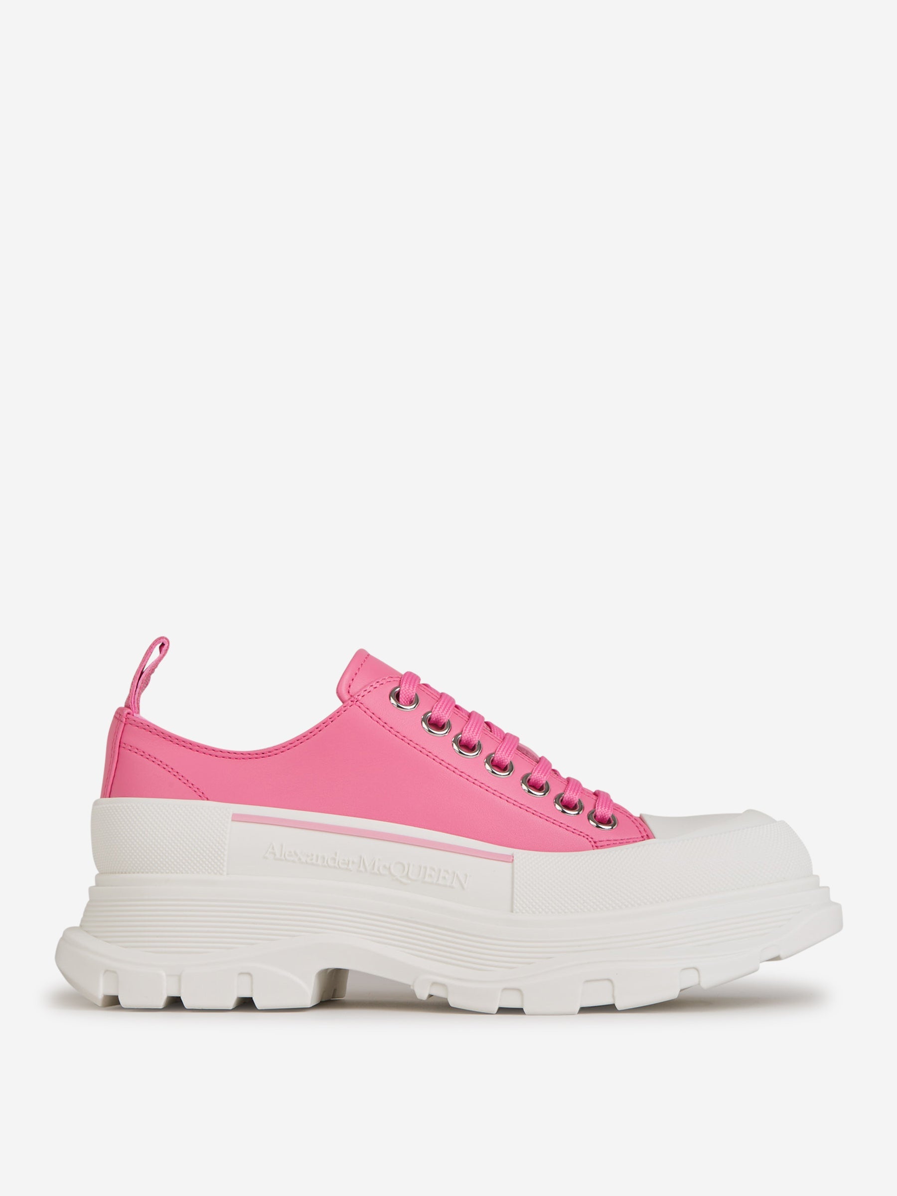 Alexander McQueen Sneakers Piel Lisa color Rosa sku 806-000319 01 - Foto 1