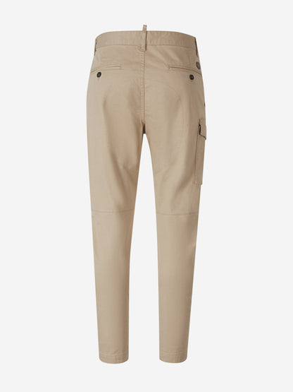 Cotton Cargo Trousers