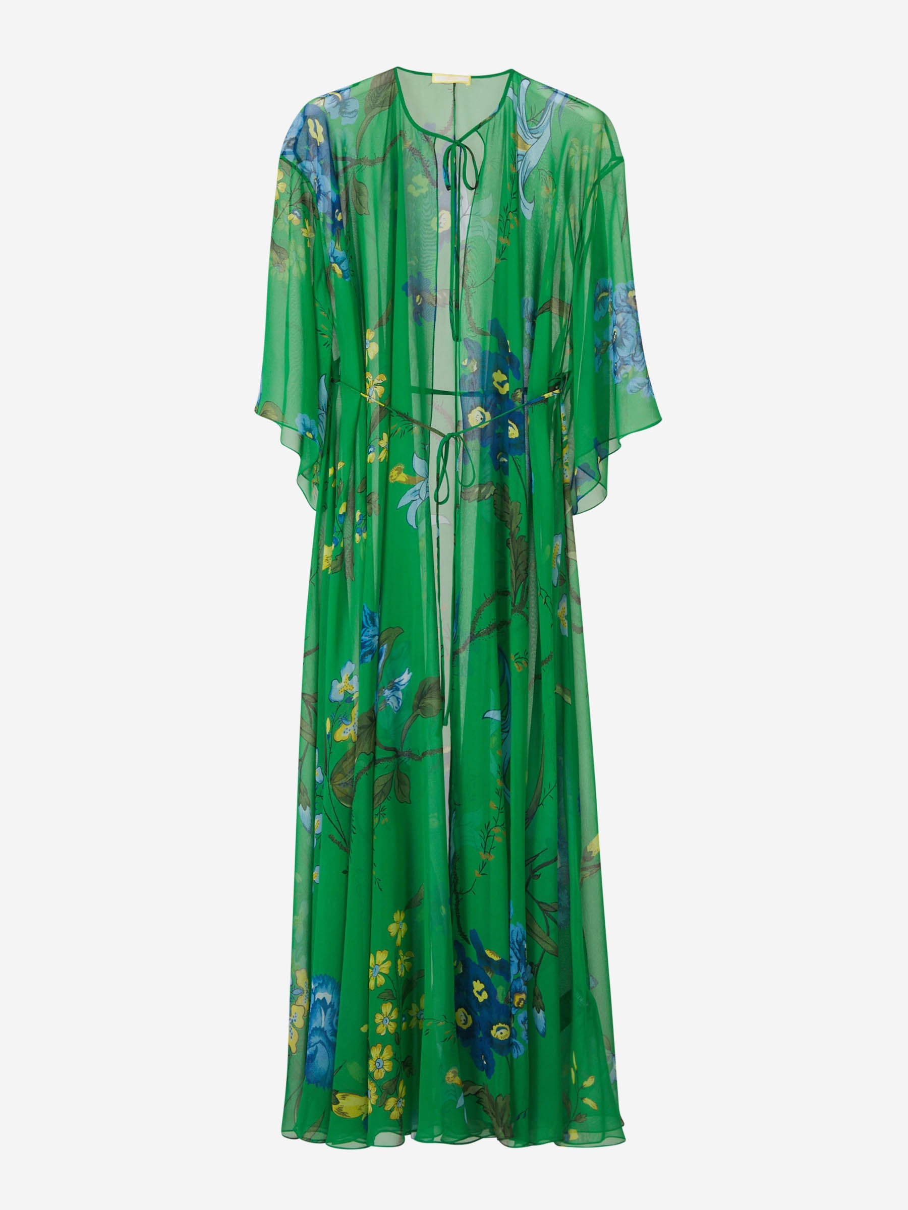 Erdem Vestido Midi Kaftan color Verde Claro sku 721-000301 01 - Foto 1