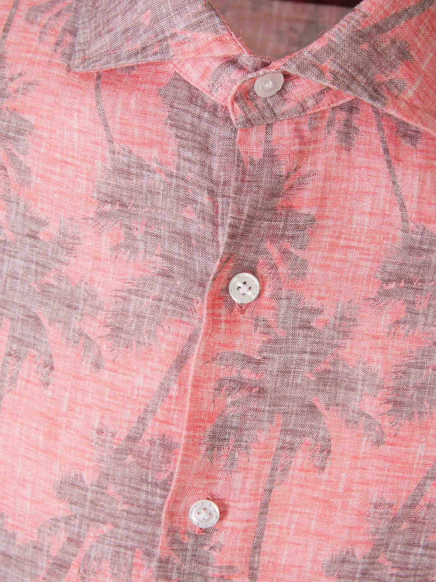 Palm Trees Motif Shirt