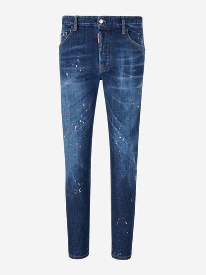 Dsquared2 Jeans Slim Fit color Azul Denim sku 522-002615 01 - Foto 1