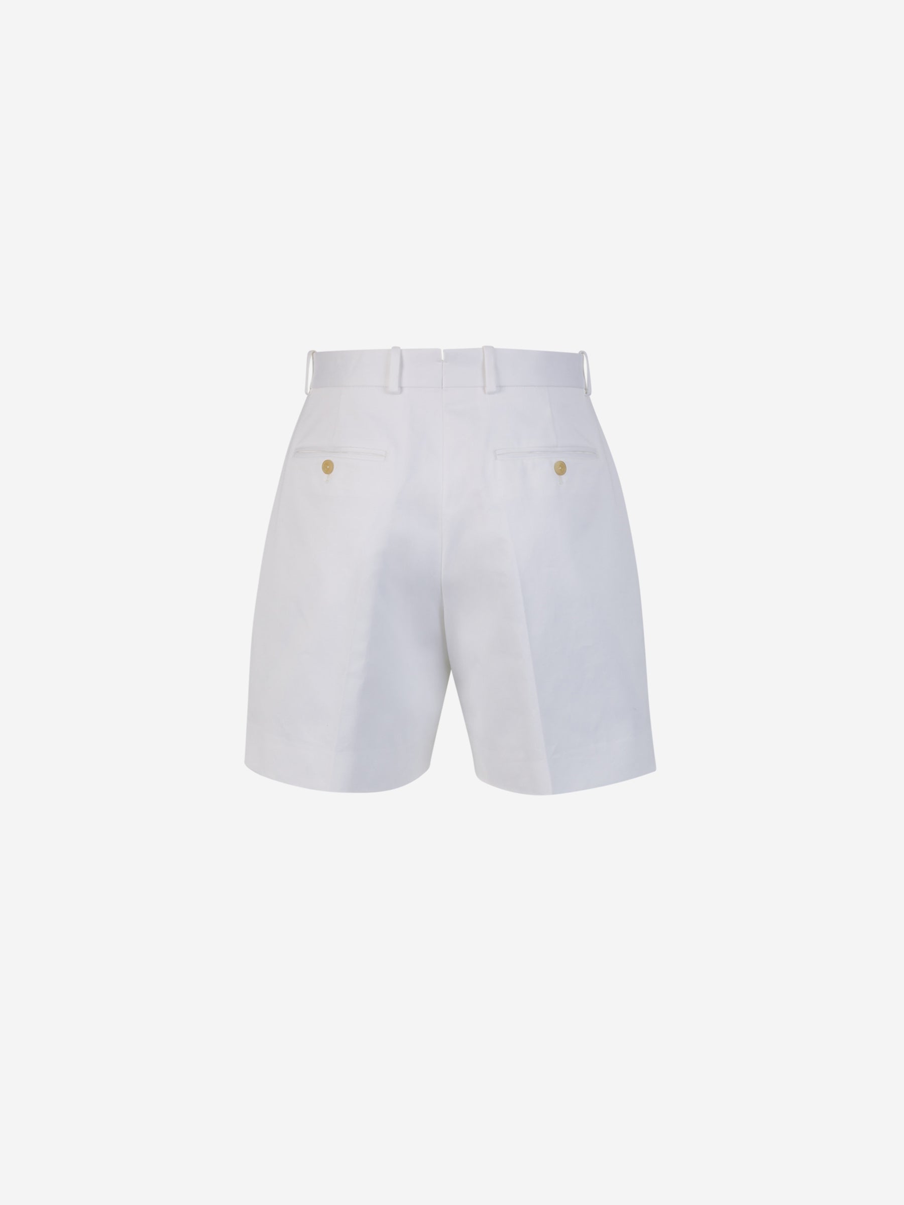 Cotton Formal Bermuda Shorts