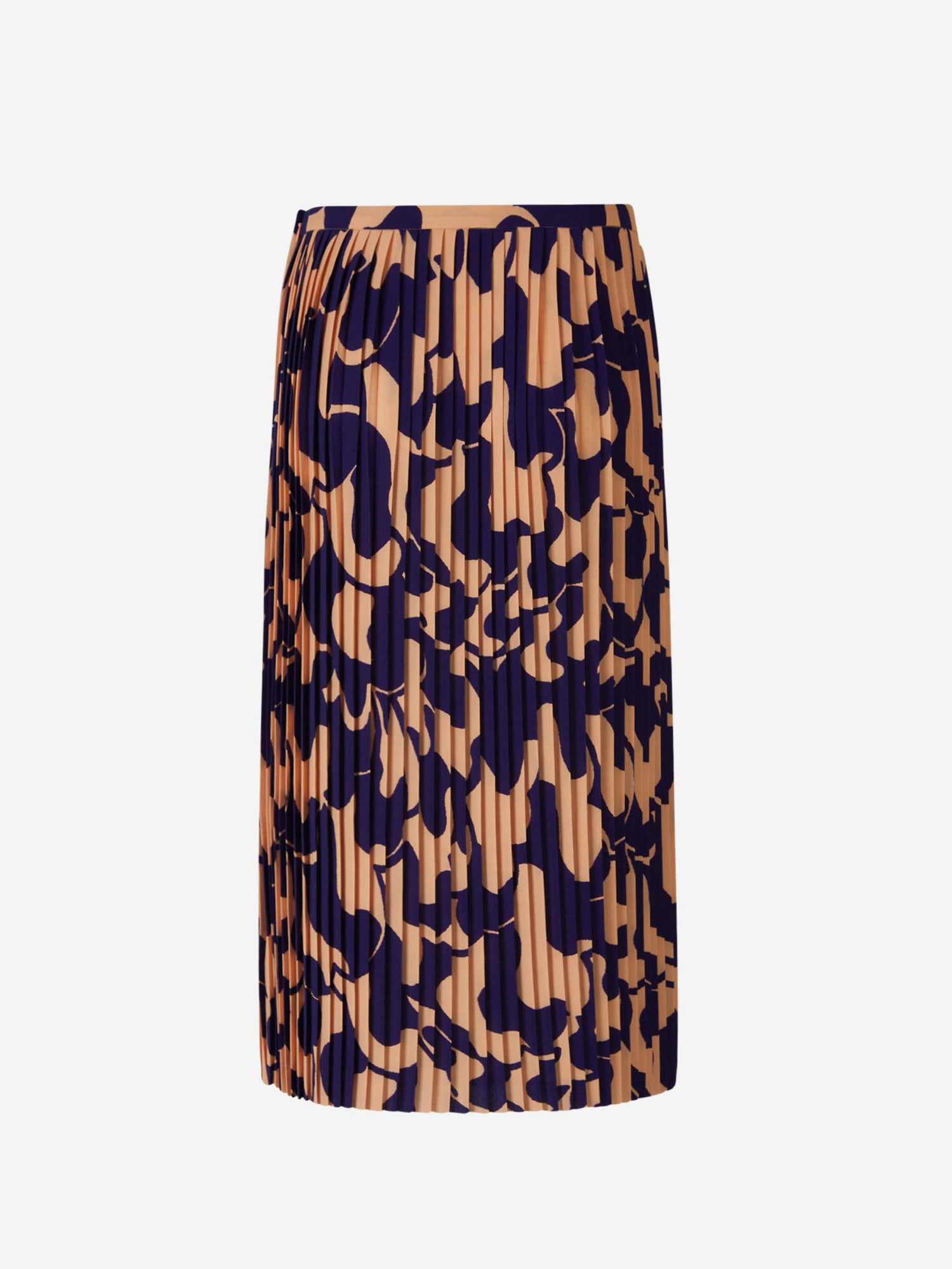 Pleated Midi Skirt