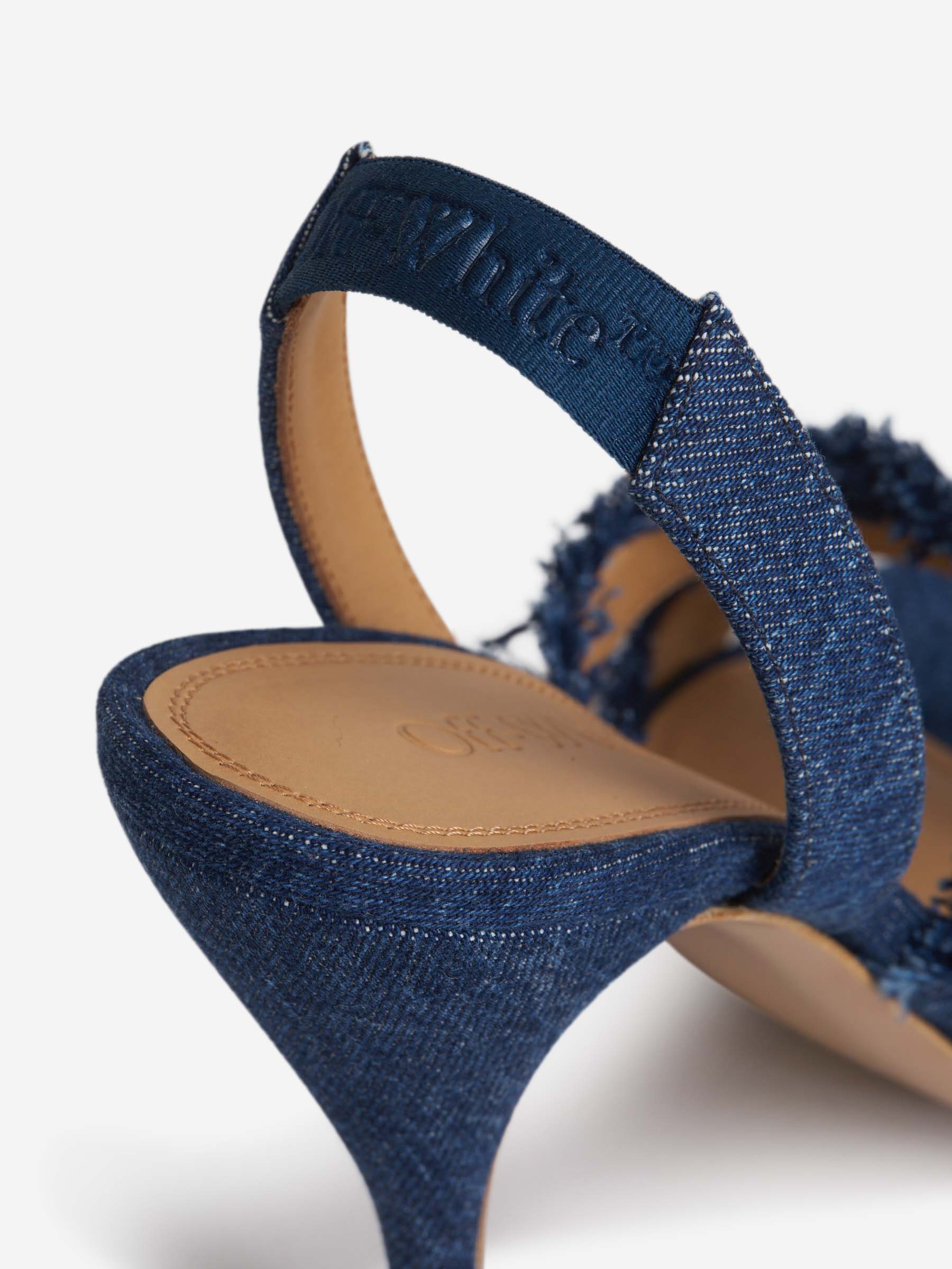 Sandalias Denim Slingback