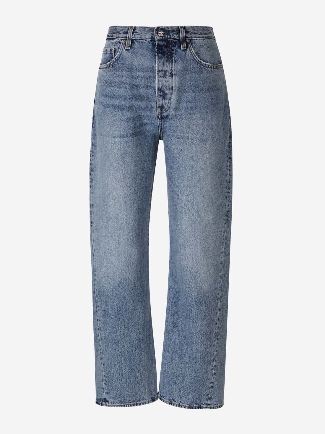 Straight Cotton Jeans