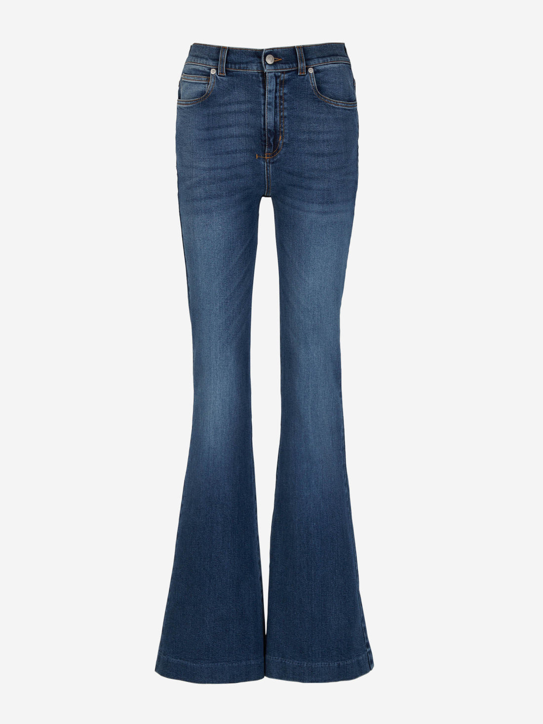 Cotton Flare Jeans