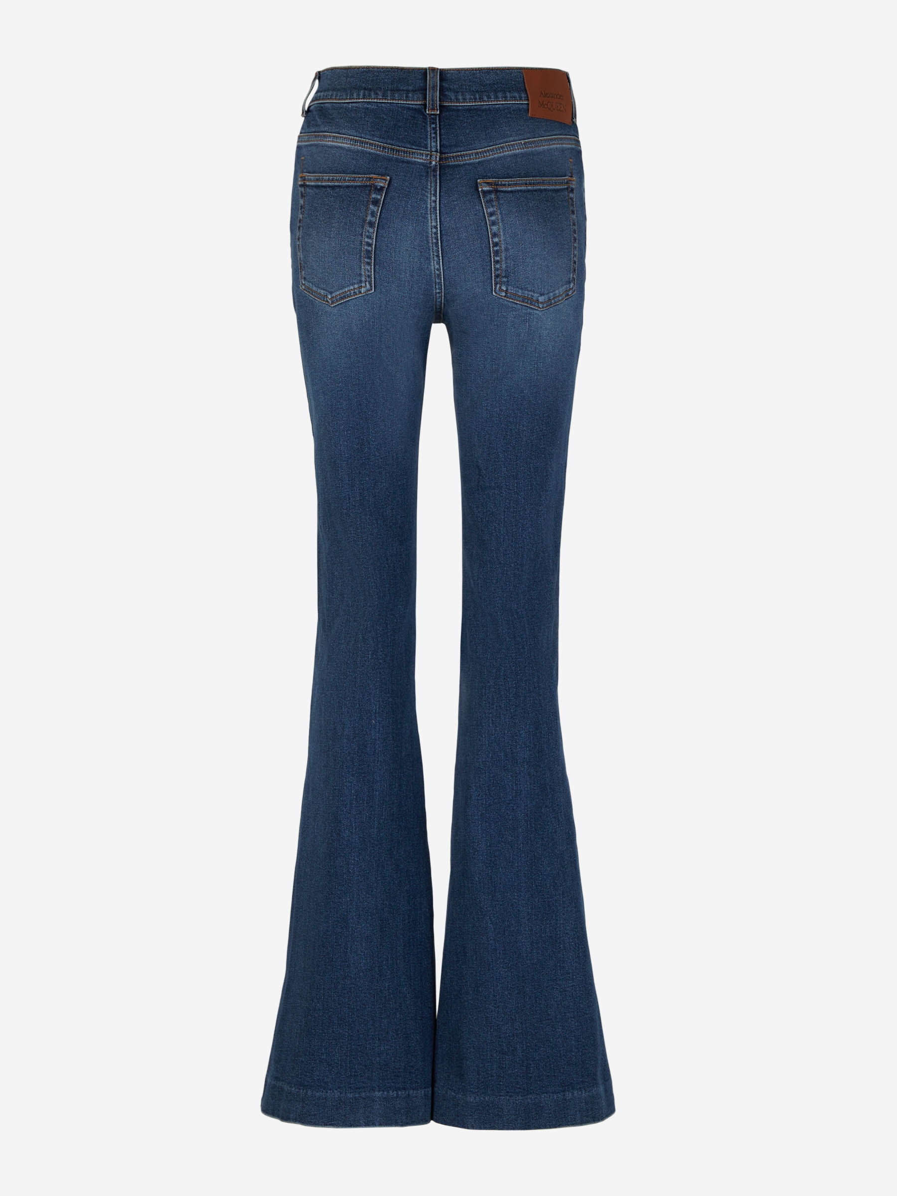 Cotton Flare Jeans