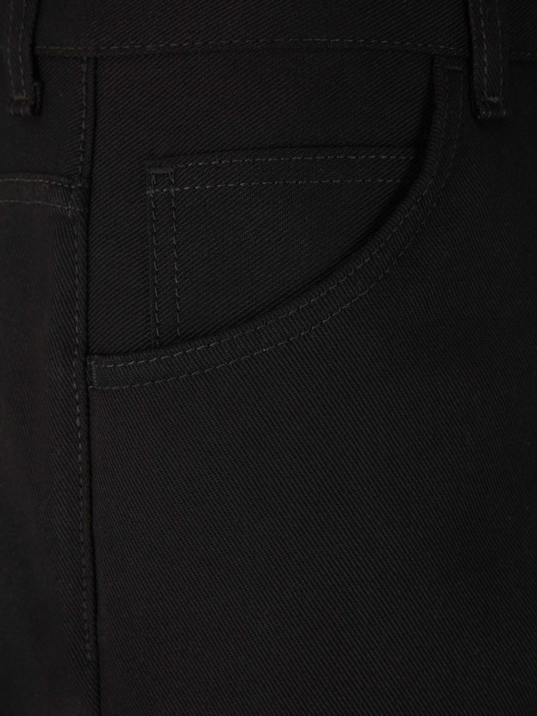 Acne Studios Jeans Rectos Algodón color Negro sku 522-002554 01 - Foto 3