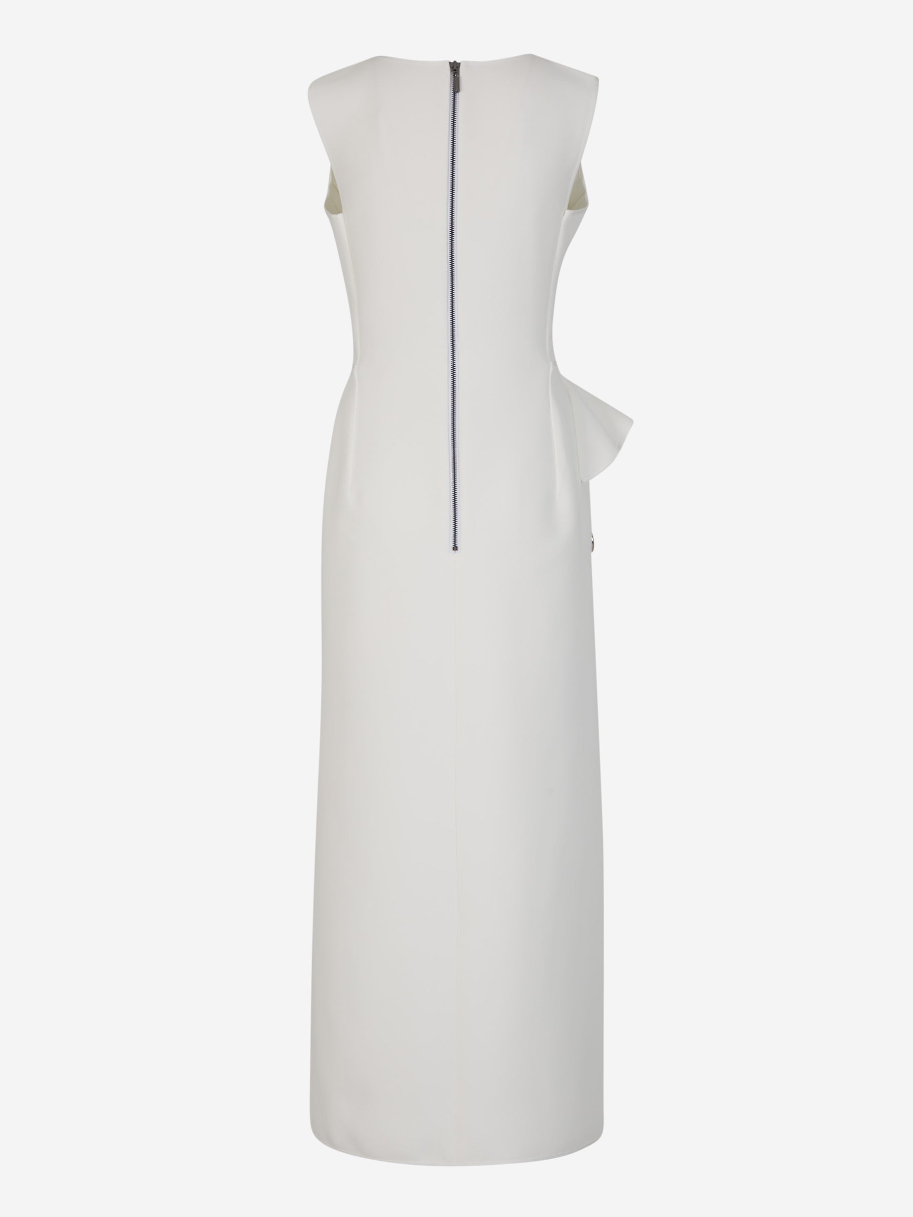 Maticevski Vestido Midi Mannerism color Blanco sku 721-000184 01 - Foto 3