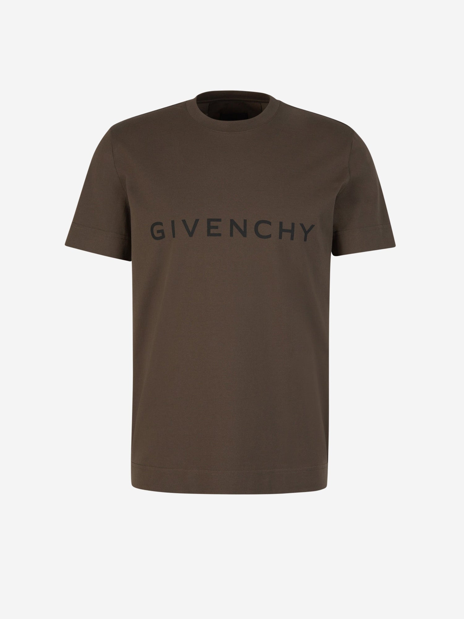 Givenchy Camiseta Logo Algodón color Verde Militar sku 553-003599 01 - Foto 1