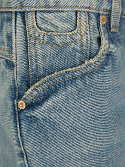 Jeans Flare Algodón