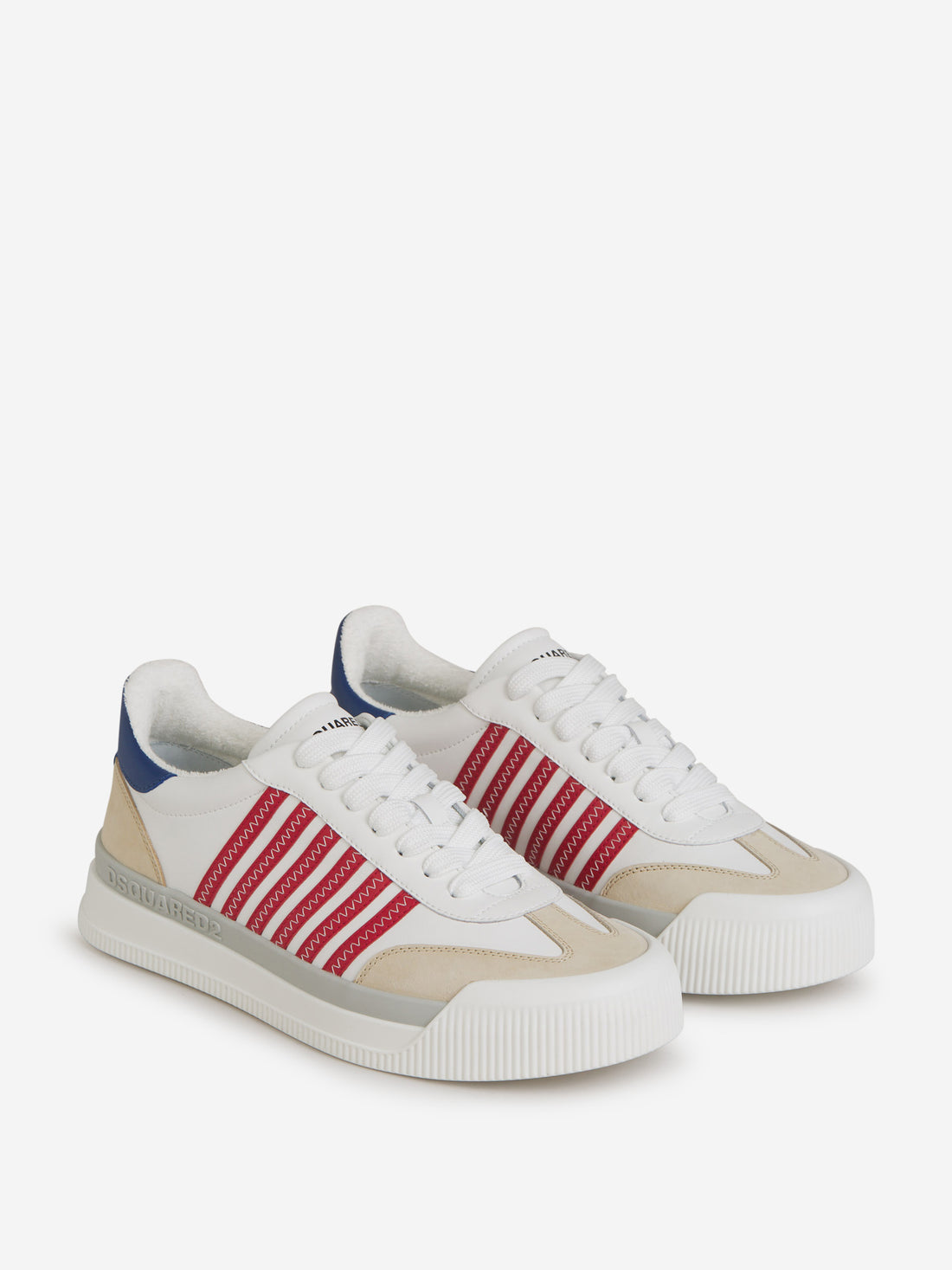 Dsquared2 Sneakers Piel Rayas color Blanco sku 616-002631 02 - Foto 2