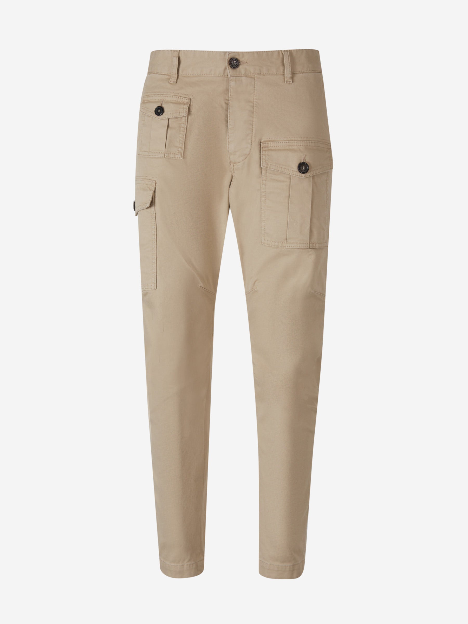 Dsquared2 Pantalones Cargo Algodón color Topo sku 521-003011 01 - Foto 1