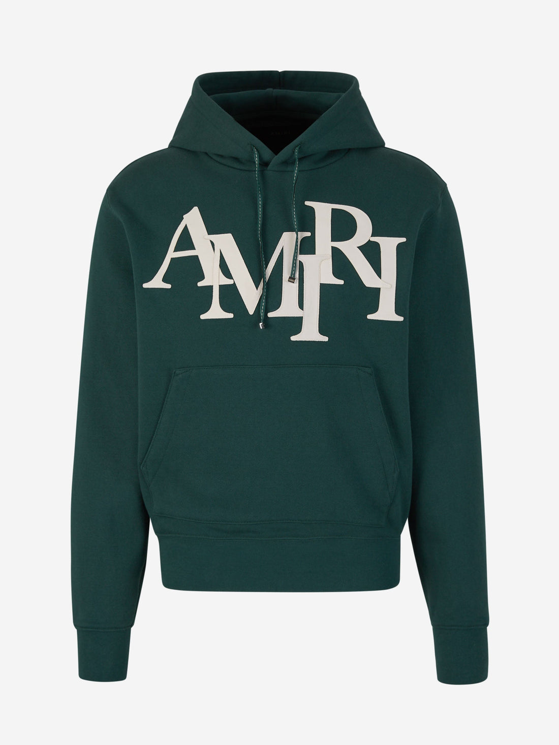 Amiri Sudadera Capucha Algodón color Verde Oscuro sku 545-001537 01 - Foto 1