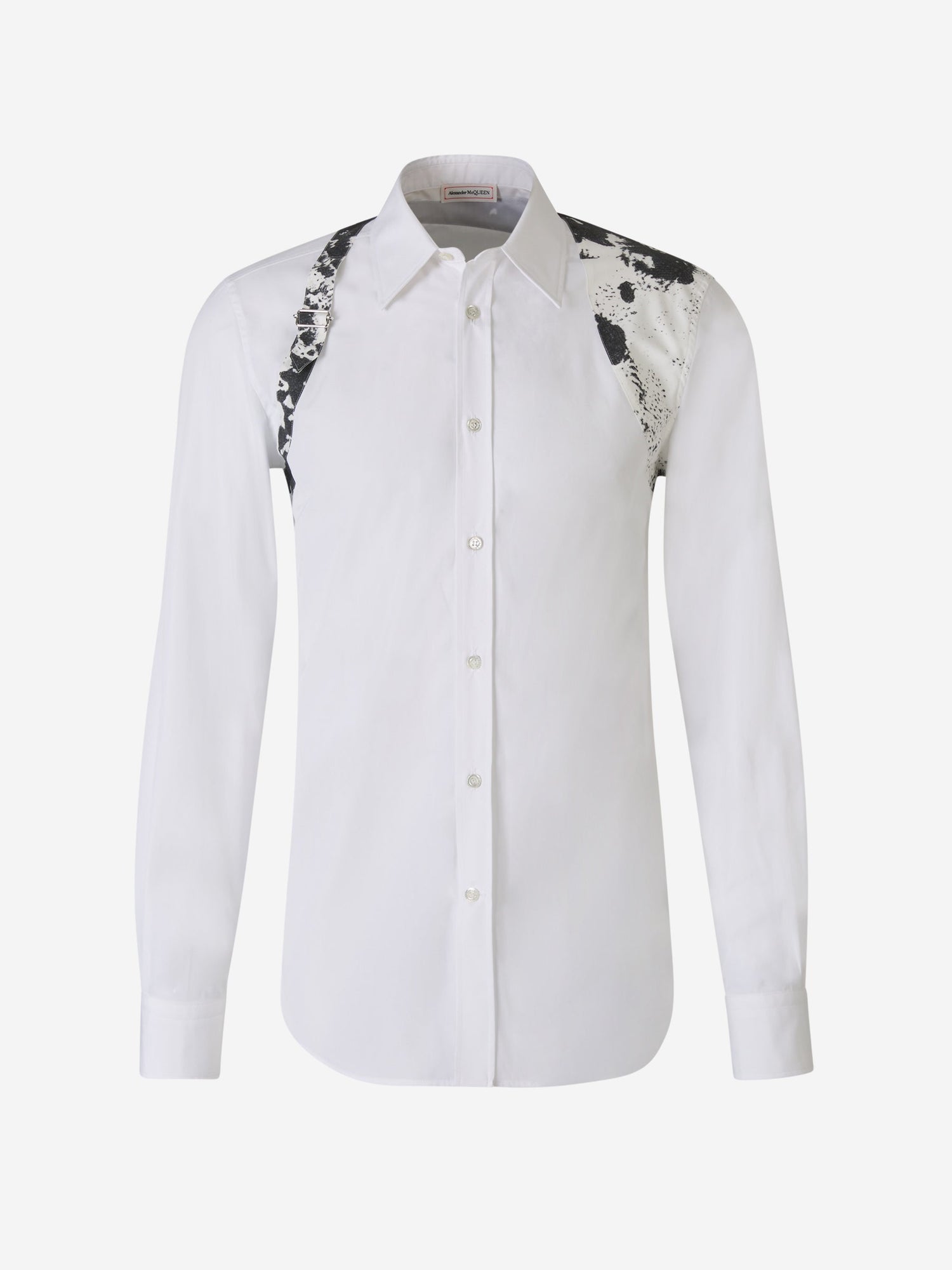 Alexander McQueen Camisa Harness Algodón color Blanco sku 531-006191 01 - Foto 1