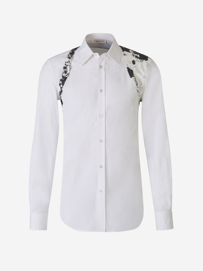 Alexander McQueen Camisa Harness Algodón color Blanco sku 531-006191 01 - Foto 1