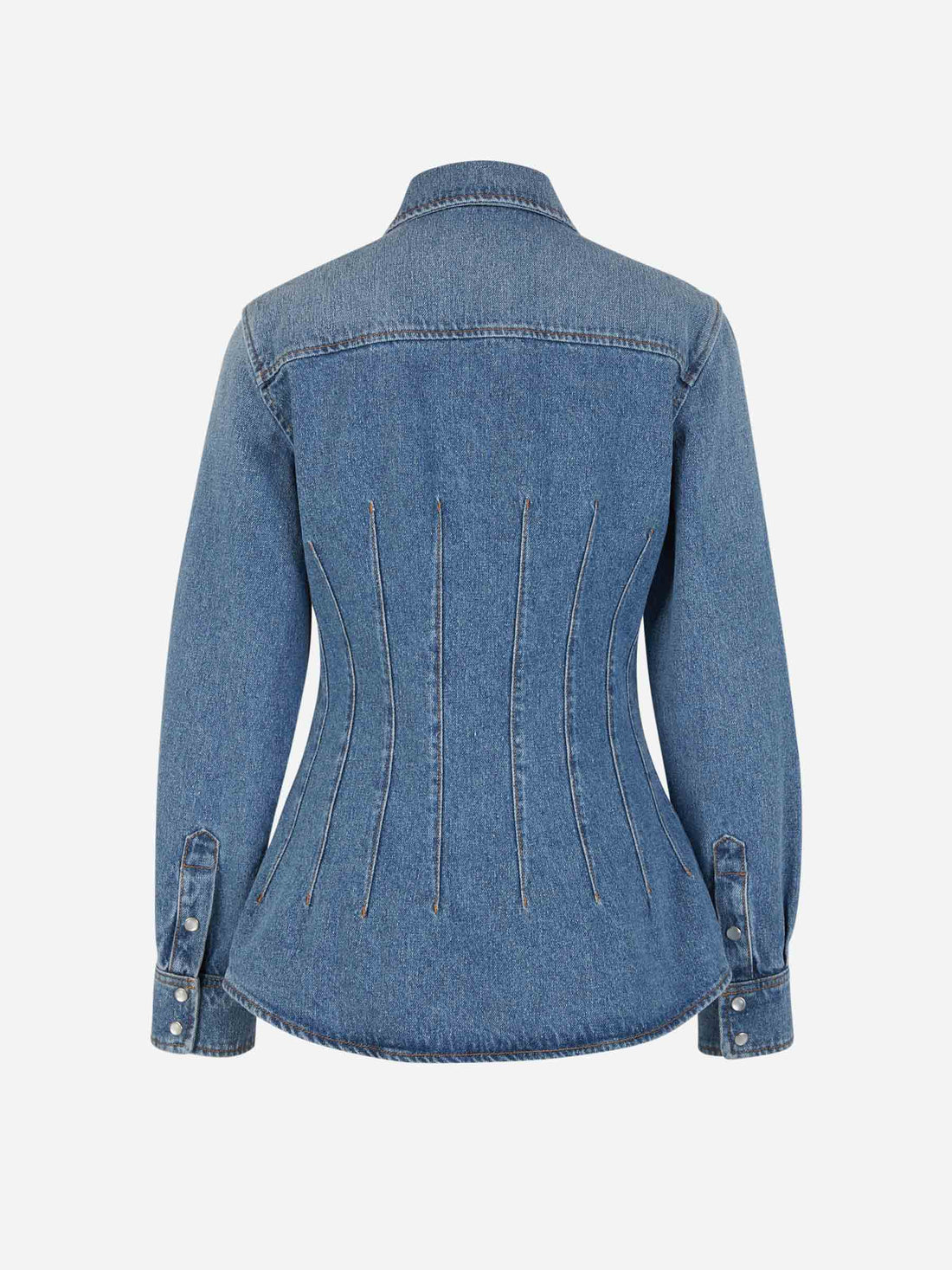 Sobrecamisa Denim Botones