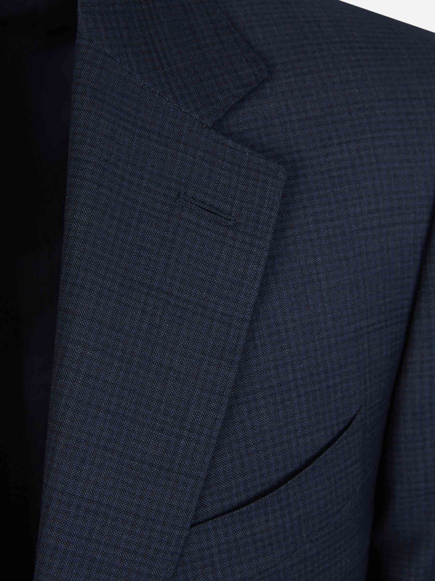 Wool Checked Suit