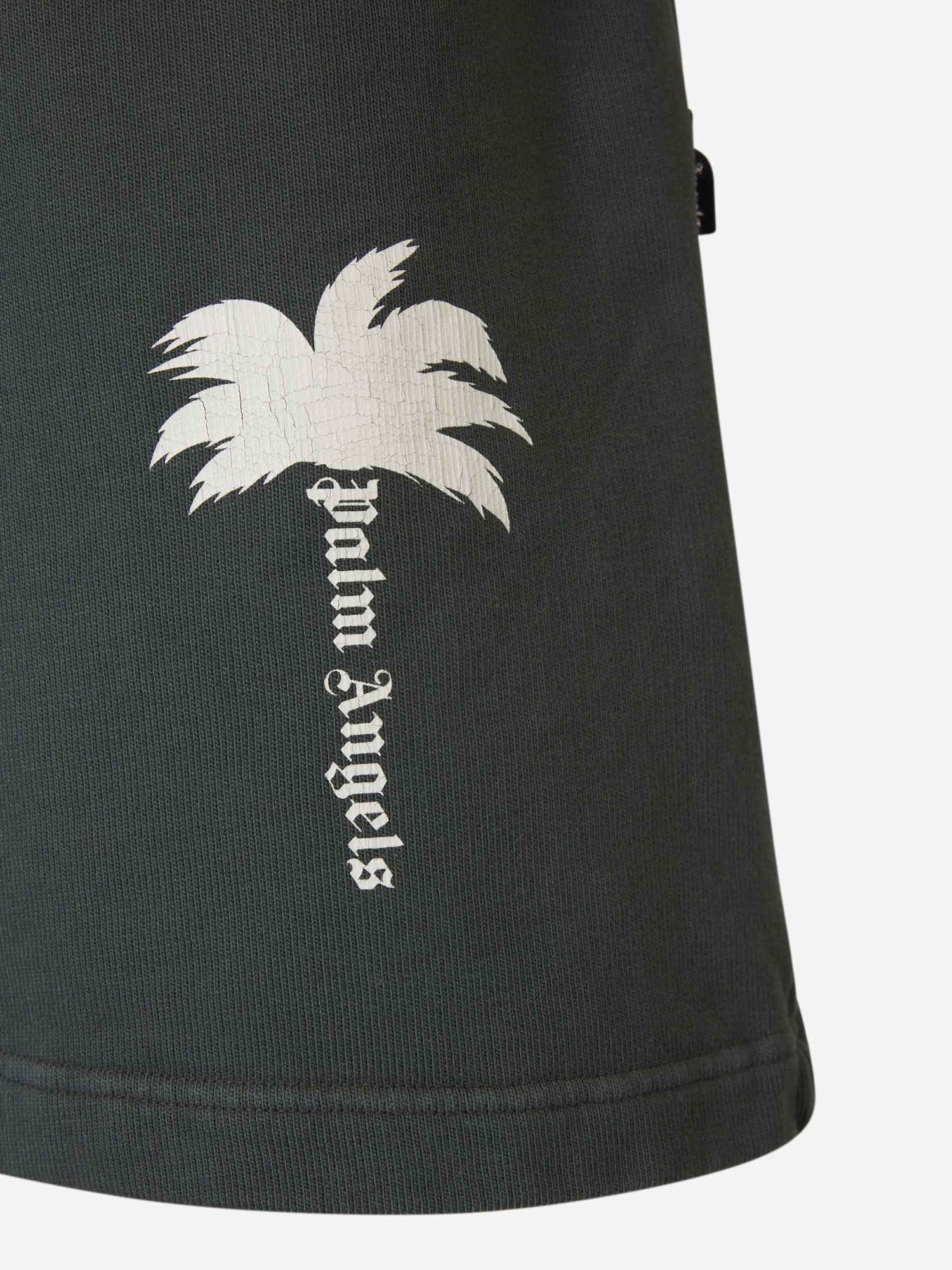 Logo Cotton Bermuda Shorts