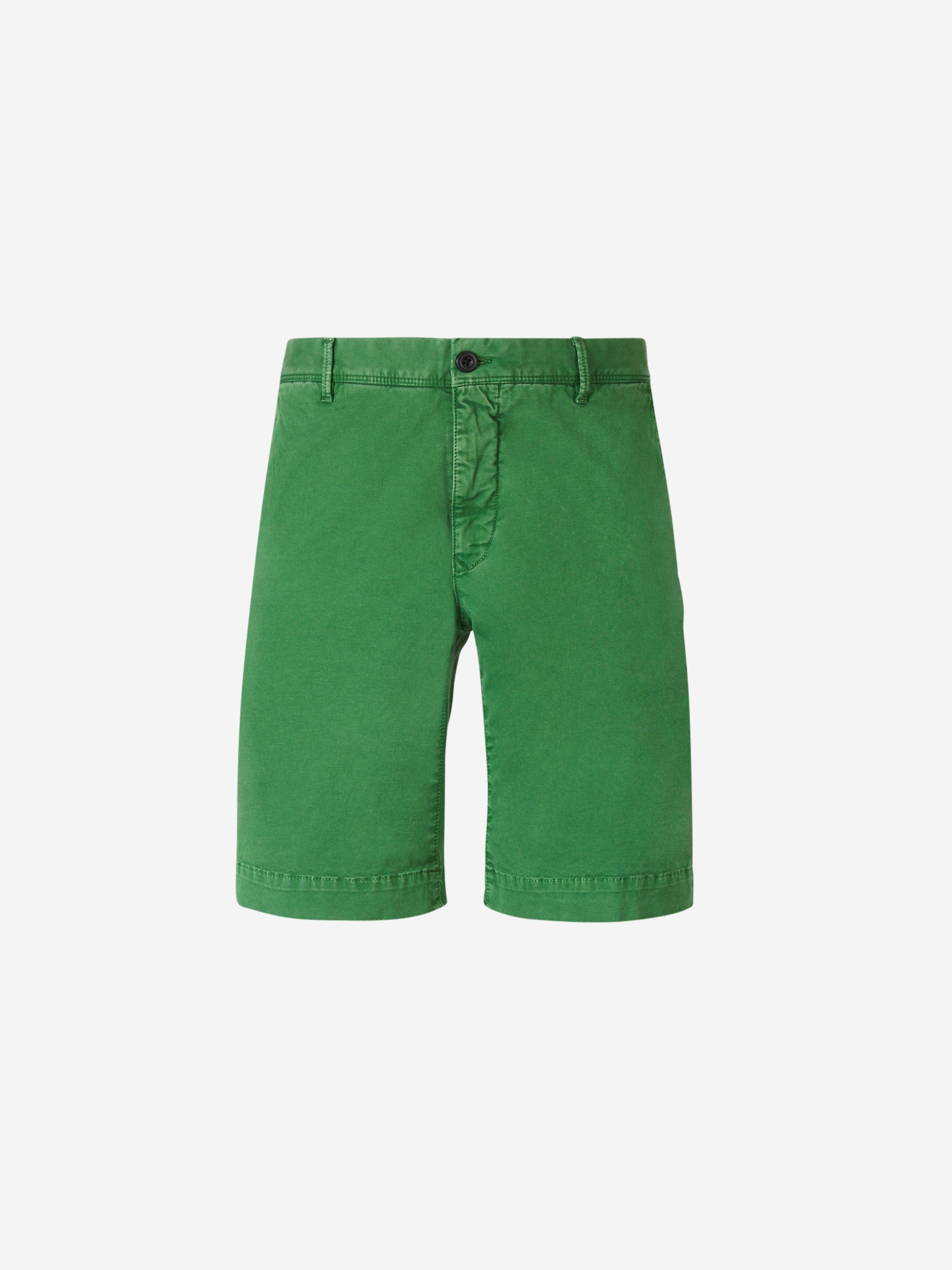 Incotex Slacks Bermudas Casual Algodón color Verde Claro sku 523-000919 02 - Foto 1