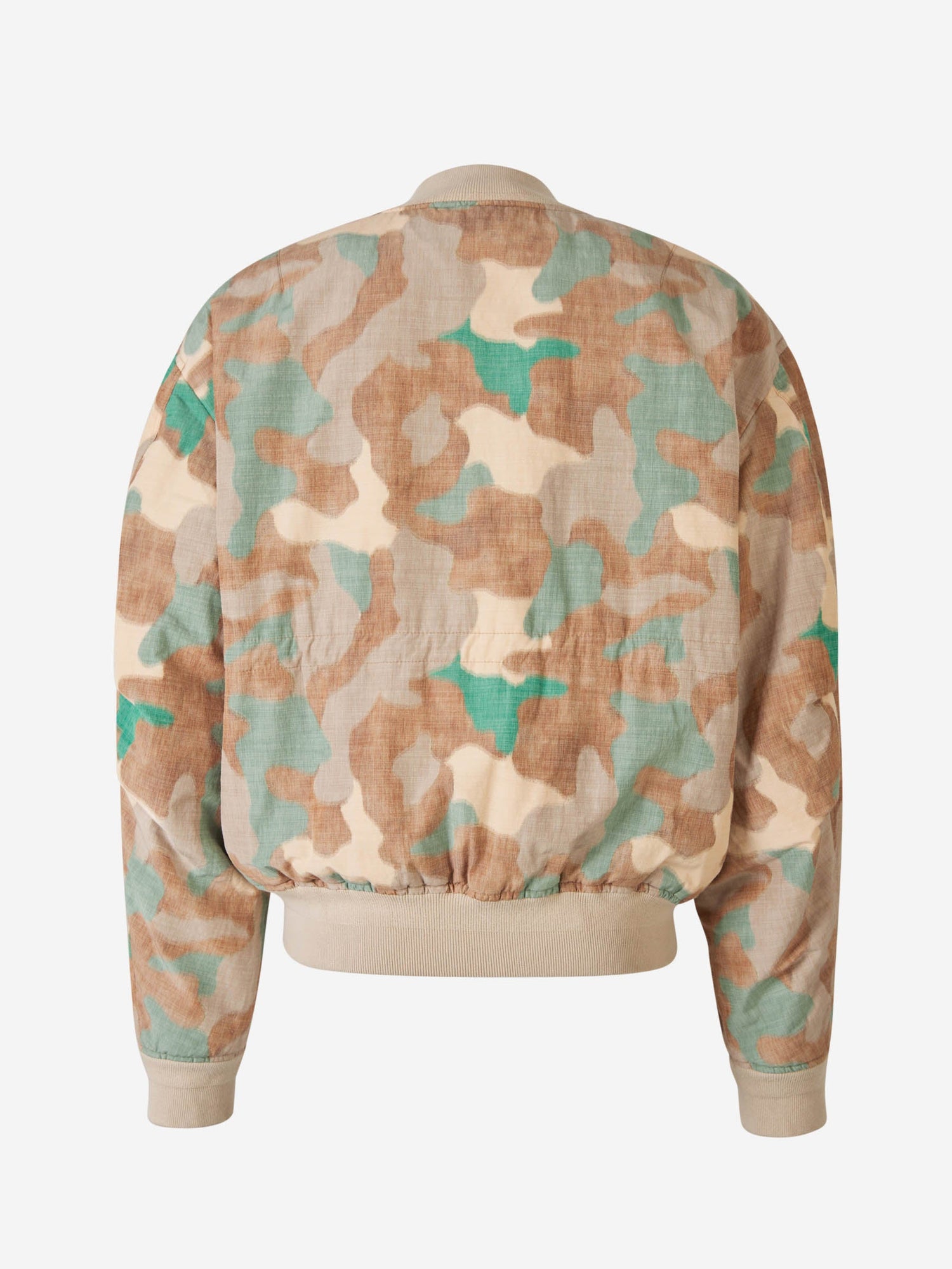 Camouflage Bomber Jacket