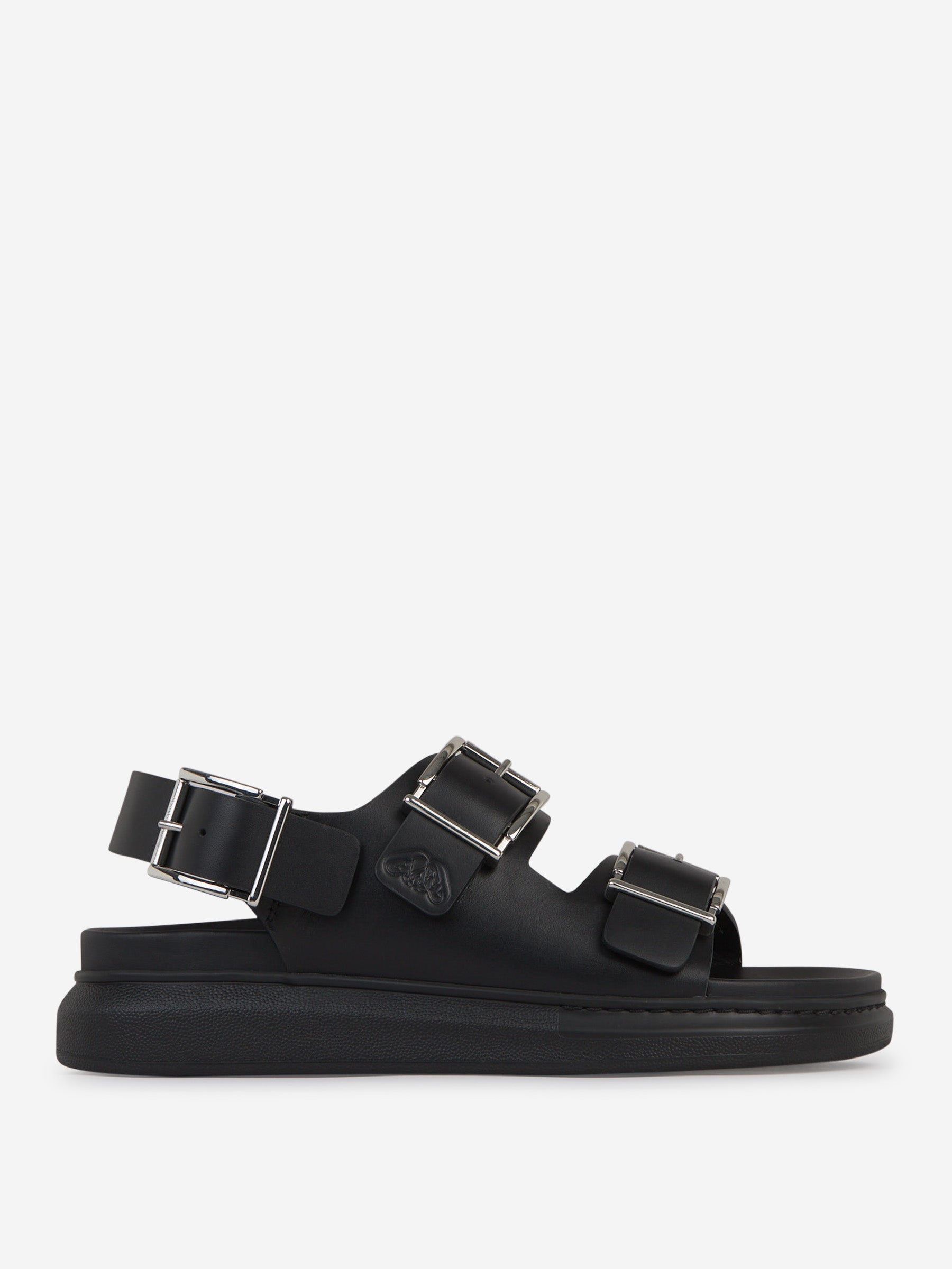 Alexander McQueen Sandalias Alabama Piel color Negro sku 617-000092 01 - Foto 1