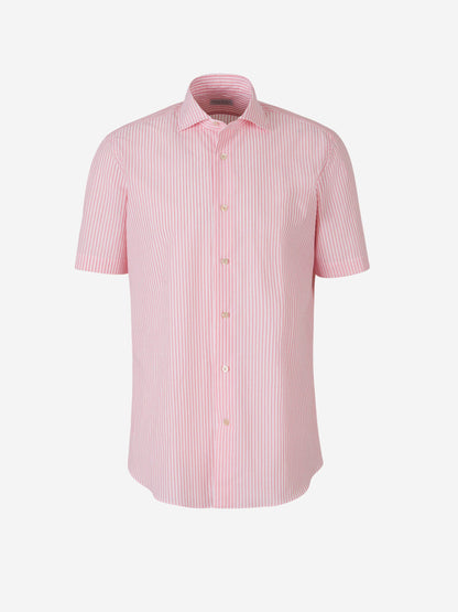 Santa Eulalia Camisa Motivo Rayas color Rosa Empolvado sku 532-000479 01 - Foto 1